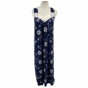 Charter Club Women's Floral Sleep PJ Dress Small